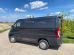 Peugeot Boxer 2000CC HDI Full Option, Auto's, Voorwielaandrijving, Euro 6, Leder en Stof, Zwart