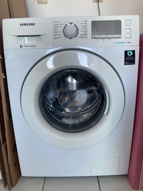 Samsung Eco Bubble 7kg Wasmachine, Elektronische apparatuur, Wasmachines, Gebruikt, Voorlader, 6 tot 8 kg, 1200 tot 1600 toeren