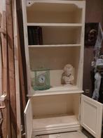 Lot 2 Buffets - armoires blanc bois, Ophalen, 200 cm of meer, 50 tot 100 cm, 25 tot 50 cm