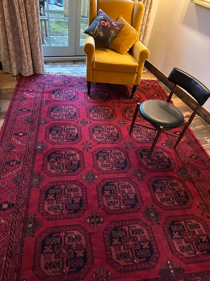 Groot handgeknoopt oosters tapijt – 300cm x 225cm, Antiek en Kunst, Antiek | Tapijten, Tafelkleden en Textiel, Ophalen