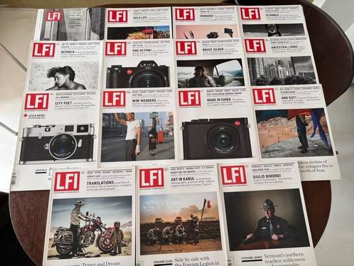 15x Leica Magazine LFI, Audio, Tv en Foto, Fotocamera's Analoog, Leica, Ophalen of Verzenden