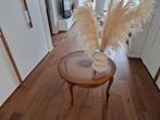 salontafel antiek, Ophalen, Zo goed als nieuw, Glas