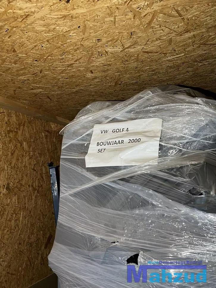 VW GOLF 4 Interieur stoelen bank 5 deurs stof zwart 1997-200, Auto-onderdelen, Interieur en Bekleding, Volkswagen, Gebruikt