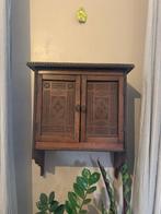 houten antieke wandkastje, Antiek en Kunst, Antiek | Meubels | Kasten, Ophalen
