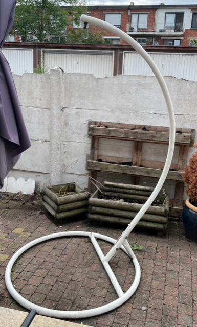 Staander voor hangstoel, Tuin en Terras, Hangmatten, Gebruikt, Eenpersoons, Binnen, Buiten, Ophalen