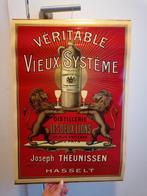 Antieke reclameposter Theunissen jenever, Verzamelen, Ophalen, Zo goed als nieuw