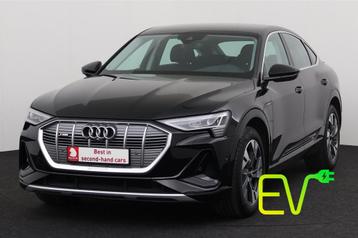 Audi e-tron SPORTBACK 50 QUATTRO S-LINE SPORTBACK 50 QUATTRO, Auto's, Audi, Automaat, Stof, Gebruikt, Zwart