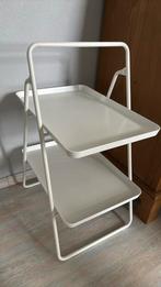 Nachtkastje bijzettafeltje ikea, Ophalen, Kunststof, Gebruikt, Minder dan 45 cm