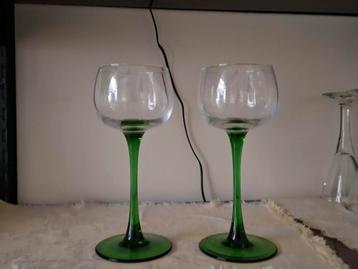 Set glaswerk voor Kir of andere apero's  beschikbaar voor biedingen