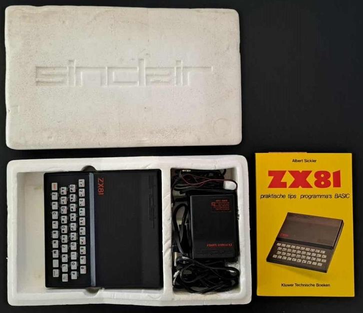 Sinclair ZX81 in originele verpakking met handboek, Computers en Software, Vintage Computers, Ophalen of Verzenden