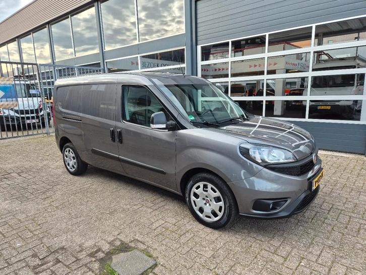 Fiat Doblò maxi L2/ 1.6 D/ Airco/ Navi/ PDC (bj 2019), Auto's, Bestelwagens en Lichte vracht, Bedrijf, Te koop, ABS, Airbags, Airconditioning