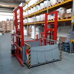 Mobiele lift platform laden of lossen container cap. 3 ton, Doe-het-zelf en Bouw, Metalen, Ophalen of Verzenden, Zo goed als nieuw