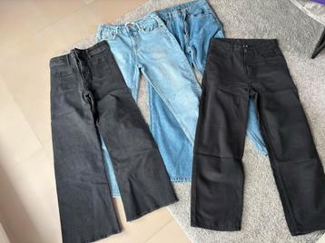 Kledingpakket (12-14 jaar) 4x jeans en 4 rokken  beschikbaar voor biedingen