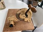 Antieke vintage vlees snijmachine, Ophalen of Verzenden