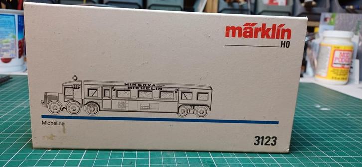Marklin 3123 Minerva Micheline, Hobby en Vrije tijd, Modeltreinen | H0, Gebruikt, Ophalen of Verzenden