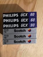 Cassettes chromées Philips UCX et Scotch XS-II, Enlèvement ou Envoi, Comme neuf