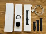 Apple watch Series 7 45mm Midnight Alu Sport Band, Handtassen en Accessoires, Blauw, Apple, IOS, Zo goed als nieuw