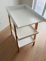 Verzorgingstafel/ luiertafel Oréade wit/hout, Ophalen, Zo goed als nieuw