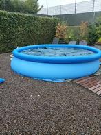 Piscine intex + pompe + bâche + bâche bulles, Ophalen, Zo goed als nieuw, Zwembadpomp