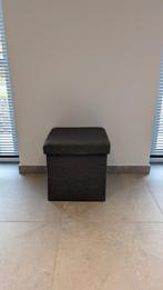 Pouf de siège avec espace de rangement, Carré, Enlèvement, Utilisé, Moins de 50 cm