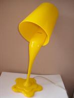Lampe de table Özcan tasse jaune avec peinture E27, Maison & Meubles, Neuf, Moins de 50 cm, Modern grappig, Synthétique