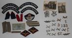 Lot ABL Insigne Belge FBA BSD enz…, Collections, Enlèvement ou Envoi, Armée de terre, Emblème ou Badge