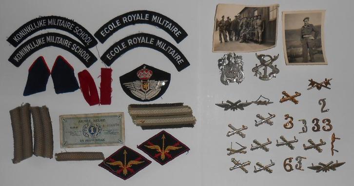 Lot ABL Insigne Belge FBA BSD enz…, Collections, Objets militaires | Général, Armée de terre, Enlèvement ou Envoi