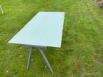 Tafel in glas, Huis en Inrichting, Ophalen, Gebruikt, Glas, Vijf personen of meer