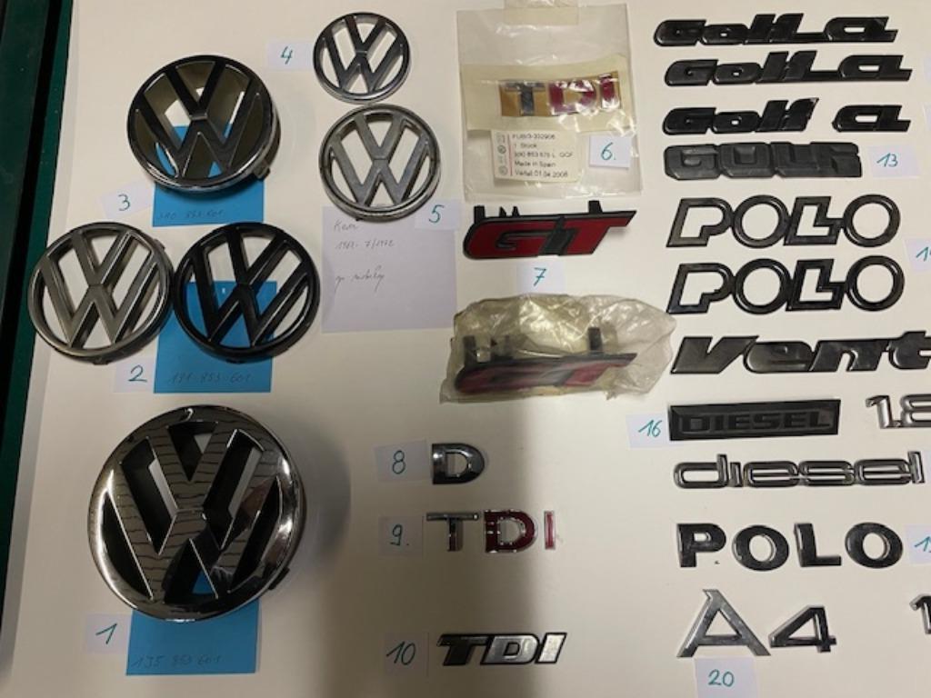 Emblemen VW, Ophalen of Verzenden, Gebruikt, Volkswagen