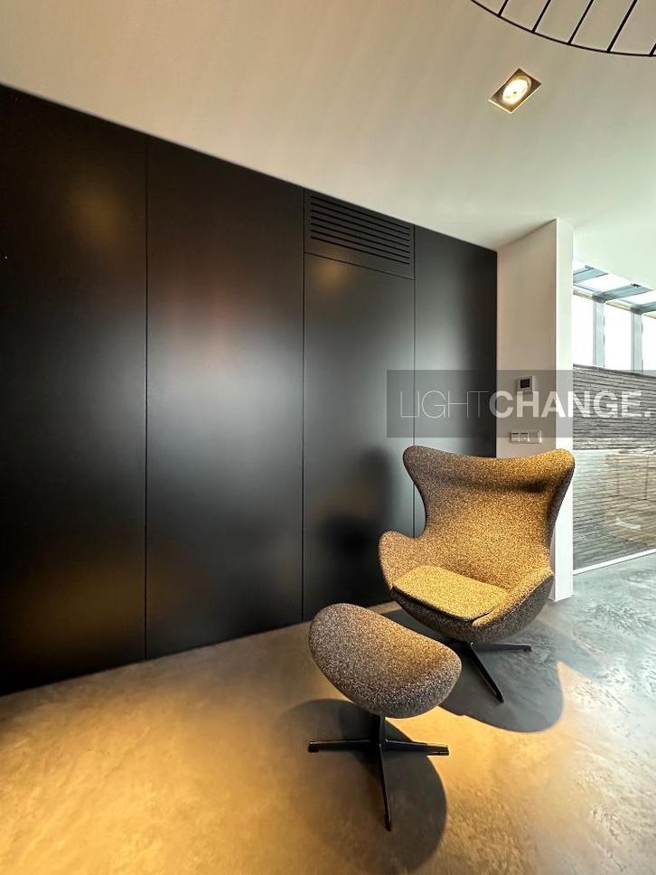 Fritz Hansen EGG Chair + Footstool, stof of leder NIEUW -50%, Maison & Meubles, Chaises, Neuf, Métal, Tissus, Enlèvement