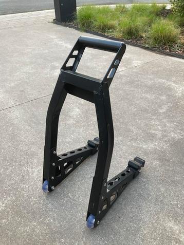 Paddockstand voorwiel mat zwart.  Zo goed als nieuw., Motoren, Ophalen