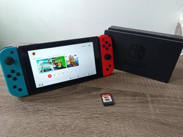 Nintendo Switch V1 32 Go, Utilisé, Switch Original, Avec jeux, Sans contrôleur