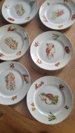 assiettes plates (6 pièces de décoration, légumes), Enlèvement ou Envoi