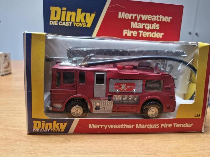 Dinky Toys: Merryweather Marquis Fire Tender, Hobby en Vrije tijd, Modelauto's | 1:43, Zo goed als nieuw, Overige typen, Dinky Toys