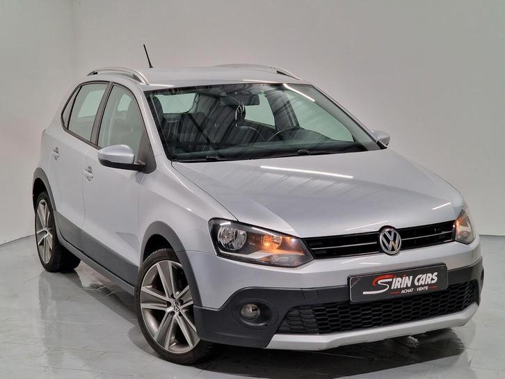 VW POLO CROSS 1.6TDI • AIRCO • CRUISE • SEMI CUIR • JA 17", Autos, Volkswagen, Entreprise, Achat, Polo, Diesel, 5 portes, Boîte manuelle