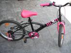 fiets meisjes, 5 versnellingen, 20 inch, merk: b'twin, Gebruikt, Handrem, 20 inch, Ophalen