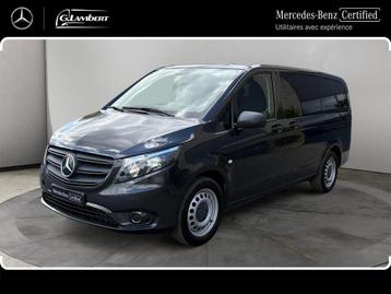 Mercedes-Benz Vito 114 CDI Mixto double cabine, Autos, 100 kW, Argent ou Gris, Entreprise, Carnet d'entretien