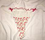Corde blanche à imprimé cerise, Vêtements | Femmes, Sous-vêtements & Lingerie, Enlèvement ou Envoi, String