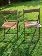 2 chaises pliantes Ikea Terje en très bon état, Ophalen, Gebruikt, Hout