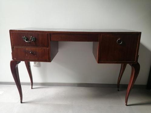 Klein vintage bureau, Huis en Inrichting, Bureaus, Gebruikt, Bureau, Ophalen