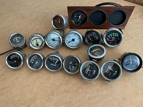 dashboard inbouw meters, schakelaars en lampjes, Autos : Pièces & Accessoires, Tableau de bord & Interrupteurs, Pièces Oldtimer ou Ancêtre