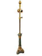 Lampe tripode en régule et laiton, Antiquités & Art, Enlèvement