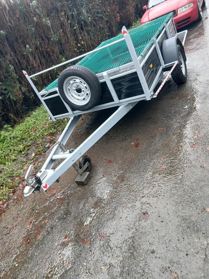 Remorque 255x150, Autos : Divers, Remorques, Comme neuf, Enlèvement