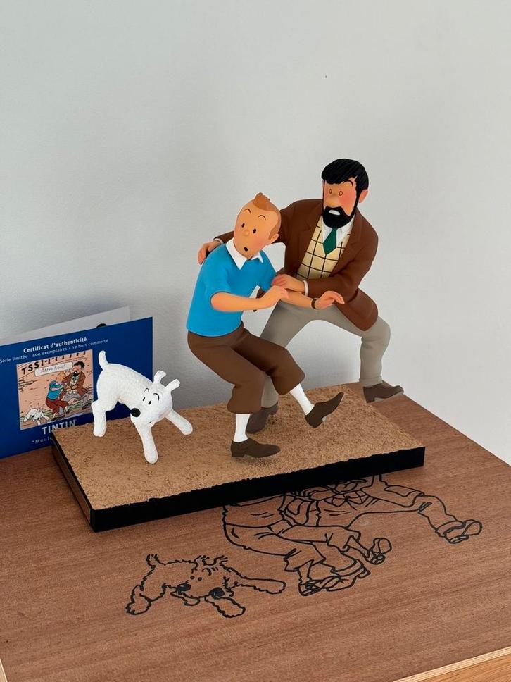 Moule a gaufre HC tintin fariboles moulinsart, Collections, Personnages de BD, Neuf, Statue ou Figurine, Tintin, Enlèvement