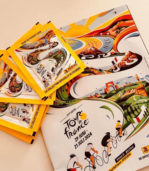 Panini ~  Tour De France 2024 stickers te koop, Hobby & Loisirs créatifs, Autocollants & Images, Neuf, Autocollant, Enlèvement ou Envoi