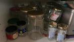 lot d’une quinzaine de bocaux en verre, Ophalen, Gebruikt