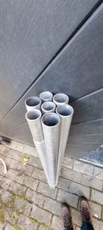 Buizen aluminium 115cm lang, zgan, 2,5cm diam, Comme neuf