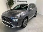 Hyundai Santa Fe T-GDi HEV 4WD Shine Aut, Auto's, Automaat, Santa Fe, 180 pk, Zwart