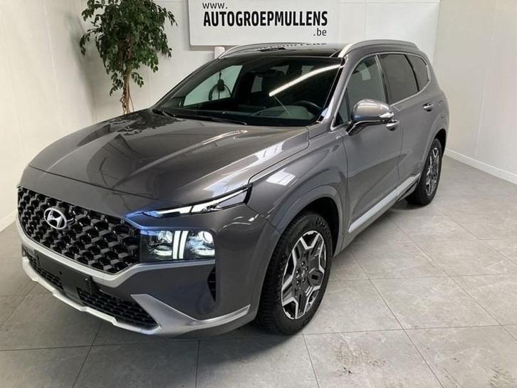Hyundai Santa Fe T-GDi HEV 4WD Shine Aut, Auto's, Hyundai, Bedrijf, Santa Fe, 4x4, Adaptive Cruise Control, Dodehoekdetectie, Elektrische stoelverstelling