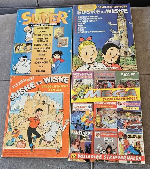 4 dikke vakantiestripboeken met volledige strips, Boeken, Stripverhalen, Gelezen, Ophalen of Verzenden